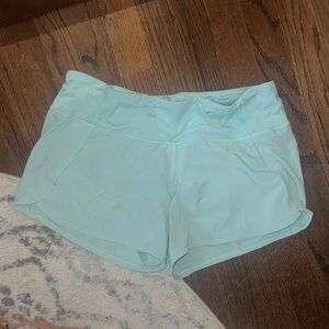Lululemon Athletica Mint Green Athletic Shorts